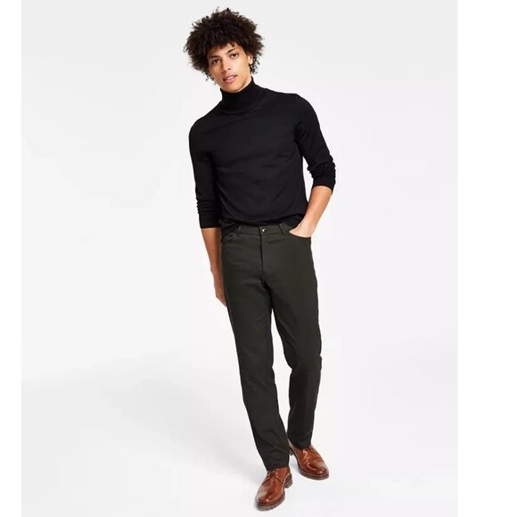Tommy Hilfiger Men's TH Flex Modern Fit Four-Pocket Twill Pants Size: 34W x 30L - Picture 1 of 4